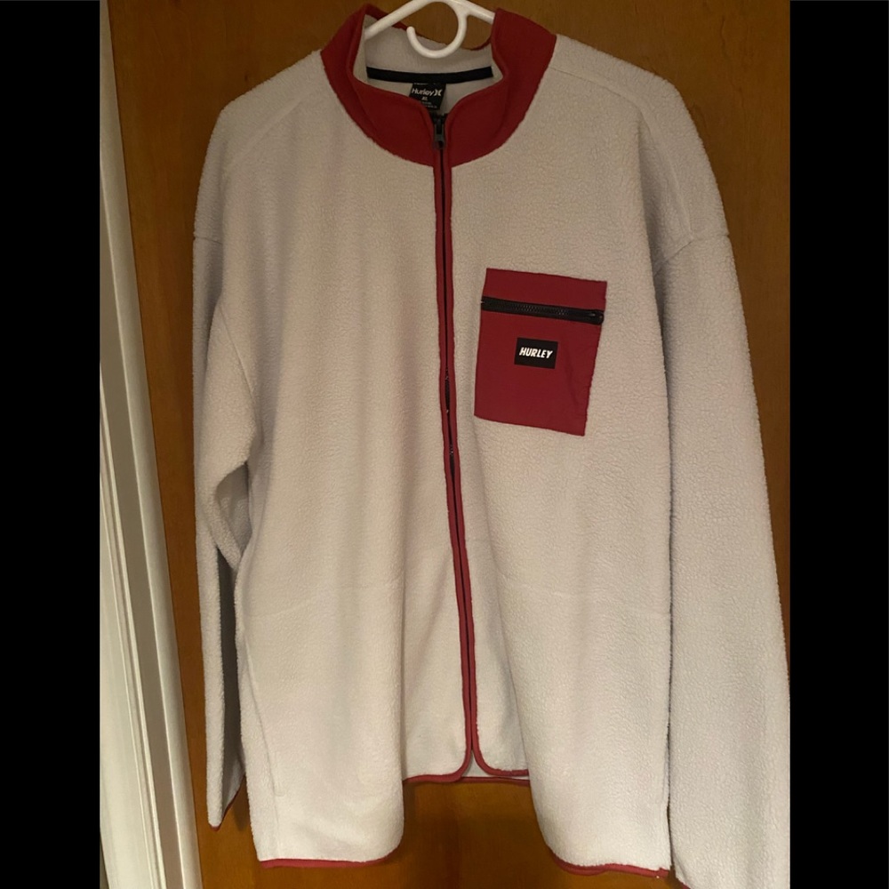 Hurley Men’s Byron Burrito Full Zip Up Sweatshirt